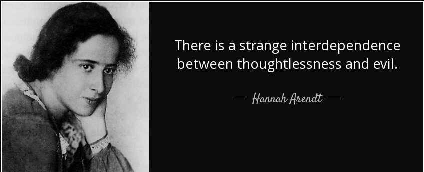 The Banality of Evil